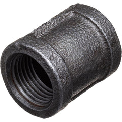 Black Pipe Fittings; Fitting Type: Coupling; Fitting Size: 1/2″; Material: Malleable Iron; Finish: Black; Fitting Shape: Straight; Thread Standard: NPT; Connection Type: Threaded; Lead Free: No; Standards: ASME B16.3; ASME B1.2.1