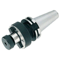 Iscar - CAT50 Taper Shank 1-1/2" Pilot Diam Shell Mill Holder - 6" Flange to Nose End Projection, Through-Spindle Coolant - Exact Industrial Supply