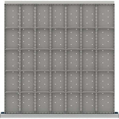LISTA - 35-Compartment Drawer Divider Layout for 3.15" High Drawers - Eagle Tool & Supply