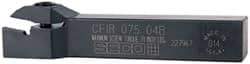 Seco - CFIR, Right Hand Cut, 3/4" Shank Height x 3/4" Shank Width, Indexable Turning Toolholder - 4-1/2" OAL, LC..1604.. Insert Compatibility, Series Multi-Directional Turning (MDT) - Eagle Tool & Supply