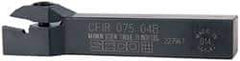 Seco - CFIR, Right Hand Cut, 3/4" Shank Height x 3/4" Shank Width, Indexable Turning Toolholder - 4-1/2" OAL, LC..1604.. Insert Compatibility, Series Multi-Directional Turning (MDT) - Eagle Tool & Supply