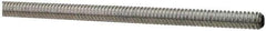 Made in USA - #4-40 UNC (Coarse), 2' Long, Low Carbon Steel Threaded Rod - Zinc-Plated Finish, Right Hand Thread - Eagle Tool & Supply