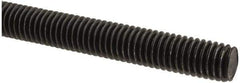 Value Collection - 7/16-14 UNC (Coarse), 6' Long, Alloy Steel Threaded Rod - Plain Finish, Right Hand Thread - Eagle Tool & Supply