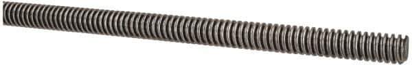 Keystone Threaded Products - 3/8-12 Acme, 3' Long, Low Carbon Steel General Purpose Acme Threaded Rod - Oil Finish Finish, Right Hand Thread, 2G Fit - Eagle Tool & Supply