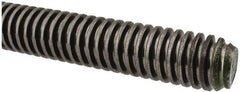 Keystone Threaded Products - 1-5 Acme, 6' Long, Alloy Steel General Purpose Acme Threaded Rod - Oil Finish Finish, Right Hand Thread, 2G Fit - Eagle Tool & Supply