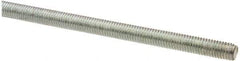 Value Collection - M5x0.8 UNC (Coarse), 1m Long, Steel Metric Threaded Rod - Zinc-Plated Finish, Right Hand Thread - Eagle Tool & Supply