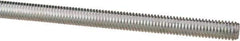 Value Collection - M6x1 UNC (Coarse), 1m Long, Steel Metric Threaded Rod - Zinc-Plated Finish, Right Hand Thread - Eagle Tool & Supply