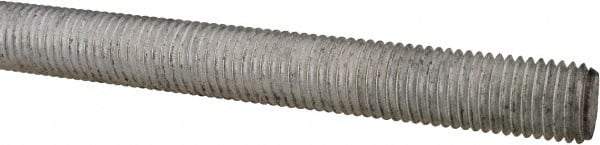 Value Collection - M16x2 UNC (Coarse), 1m Long, Steel Metric Threaded Rod - Zinc-Plated Finish, Right Hand Thread - Eagle Tool & Supply