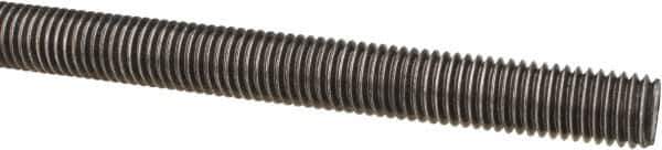 Value Collection - M12x1.75 UNC (Coarse), 1m Long, Steel Metric Threaded Rod - Oil Finish Finish, Right Hand Thread - Eagle Tool & Supply