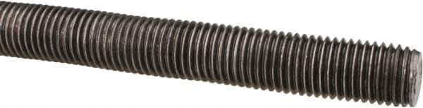 Value Collection - M16x2 UNC (Coarse), 1m Long, Steel Metric Threaded Rod - Oil Finish Finish, Right Hand Thread - Eagle Tool & Supply
