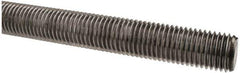 Value Collection - M20x2.5 UNC (Coarse), 1m Long, Steel Metric Threaded Rod - Oil Finish Finish, Right Hand Thread - Eagle Tool & Supply