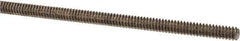 Made in USA - #6-32 UNC (Coarse), 3' Long, Stainless Steel Threaded Rod - Right Hand Thread - Eagle Tool & Supply