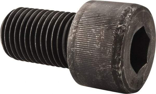 Value Collection - 1-1/2 - 6 UNC Hex Socket Drive, Socket Cap Screw - Alloy Steel, Black Oxide Finish, Fully Threaded, 2-1/2" Length Under Head - Eagle Tool & Supply