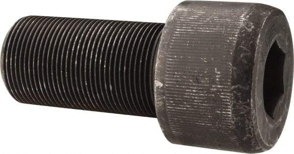 Value Collection - 1-1/2 - 12 UNF Hex Socket Drive, Socket Cap Screw - Alloy Steel, Black Oxide Finish, Fully Threaded, 3" Length Under Head - Eagle Tool & Supply