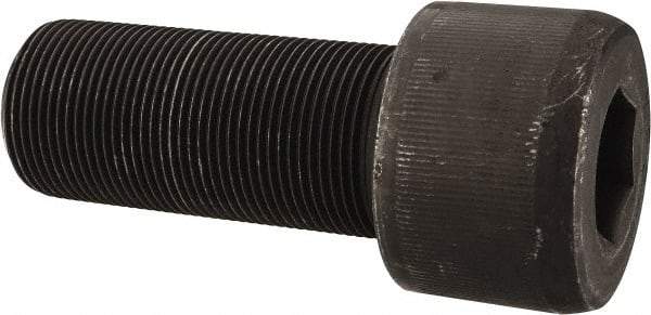 Value Collection - 1-1/2 - 12 UNF Hex Socket Drive, Socket Cap Screw - Alloy Steel, Black Oxide Finish, Fully Threaded, 3-1/2" Length Under Head - Eagle Tool & Supply