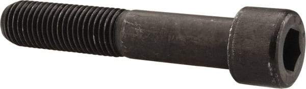 Value Collection - 1-1/2 - 12 UNF Hex Socket Drive, Socket Cap Screw - Alloy Steel, Black Oxide Finish, Partially Threaded, 8" Length Under Head - Eagle Tool & Supply