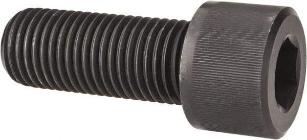 Value Collection - 1-3/4 - 5 UNC Hex Socket Drive, Socket Cap Screw - Alloy Steel, Black Oxide Finish, Fully Threaded, 4-1/2" Length Under Head - Eagle Tool & Supply