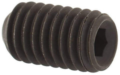 Value Collection - #12-28 UNF, 3/8" OAL, Cup Point Set Screw - Grade ASTM F912 Alloy Steel, 7/64" Key - Eagle Tool & Supply
