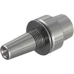 Iscar - 12mm Hole Diam, HSK40E Taper Shank Shrink Fit Tool Holder & Adapter - 100mm Projection, 20mm Nose Diam, 42mm Clamping Depth, 25,000 RPM, Through Coolant - Exact Industrial Supply