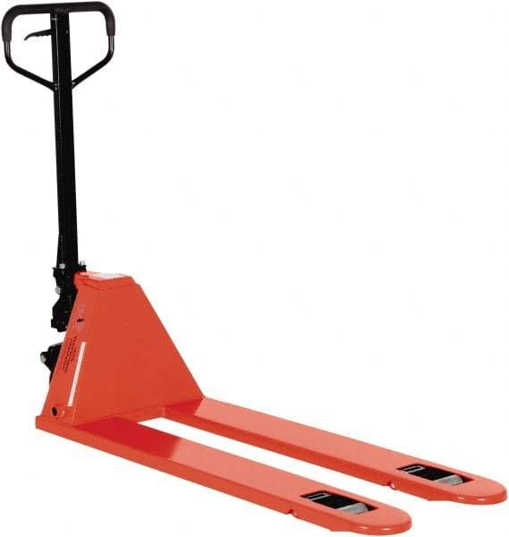 Vestil - 4,000 Lb Capacity, 6" Lift Industrial Pallet Truck - 1.88" Min Lift Height, 48" Fork Length x 6-1/2" Fork Width, 20-1/2" Overall Width - Eagle Tool & Supply