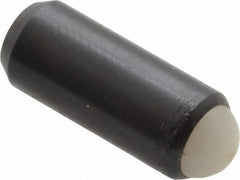 Gibraltar - 0.44" Body Length x 3/16" Body Diam, 2 Lb Init to 5 Lb Final End Force, Steel Press Fit Ball Plunger - 5/32" Ball Diam, 0.058" Max Ball Reach, +0.0010; +0.0020" Tolerance - Eagle Tool & Supply