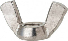 Value Collection - 1/2-13 UNC, Stainless Steel Standard Wing Nut - Grade 316, 1.94" Wing Span, 1" Wing Span - Eagle Tool & Supply