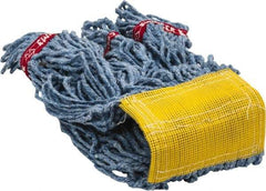 Rubbermaid - 5" Yellow Head Band, Small Blended Fiber Loop End Mop Head - 4 Ply, Use for General Purpose - Eagle Tool & Supply