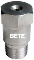 Bete Fog Nozzle - 3/8" Pipe, 120° Spray Angle, Brass, Full Cone Nozzle - Male Connection, N/R Gal per min at 100 psi, 5/32" Orifice Diam - Eagle Tool & Supply