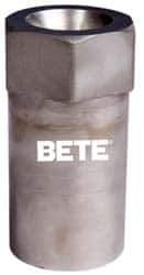 Bete Fog Nozzle - 1/2" Pipe, 60° Spray Angle, Grade 316 Stainless Steel, Full Cone Nozzle - Female Connection, N/R Gal per min at 100 psi, 3/16" Orifice Diam - Eagle Tool & Supply