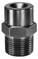 Bete Fog Nozzle - 1/8" Pipe, 90° Spray Angle, Brass, Full Cone Nozzle - Male Connection, 1.15 Gal per min at 100 psi, 0.072" Orifice Diam - Eagle Tool & Supply