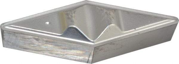 Kennametal - VPGR332, KC5410 Grade Carbide Profiling Insert - TiB2 Finish, 35° Incl Angle, Diamond, 0.6539" Side Length, 3/16" Thick, 1/32" Corner Radius, 3/8" Inscribed Circle - Eagle Tool & Supply
