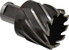 Milwaukee Tool - 1-1/2" Diam x 1" Deep High Speed Steel Annular Cutter - Eagle Tool & Supply