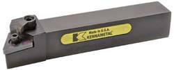 Kennametal - MTJN, Right Hand Cut, 3° Lead Angle, 1-1/4" Shank Height x 1-1/4" Shank Width, Negative Rake Indexable Turning Toolholder - 6" OAL, TN..43. Insert Compatibility, Series Kenloc - Eagle Tool & Supply