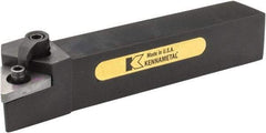 Kennametal - MTJN, Right Hand Cut, 3° Lead Angle, 1" Shank Height x 1" Shank Width, Negative Rake Indexable Turning Toolholder - 6" OAL, TN..54. Insert Compatibility, Series Kenloc - Eagle Tool & Supply