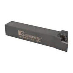 Kennametal - MTJN, Left Hand Cut, 3° Lead Angle, 1" Shank Height x 1" Shank Width, Negative Rake Indexable Turning Toolholder - 6" OAL, TN..33. Insert Compatibility, Series Kenloc - Eagle Tool & Supply
