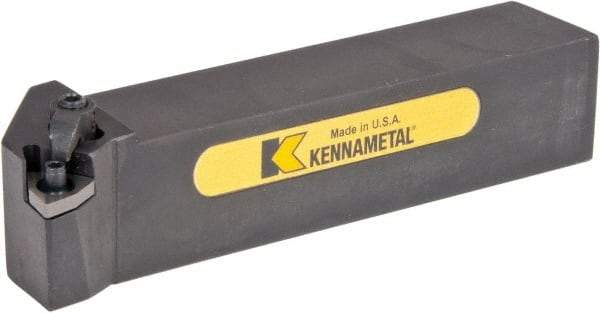 Kennametal - MWLN, Right Hand Cut, 5° Lead Angle, 1" Shank Height x 1" Shank Width, Negative Rake Indexable Turning Toolholder - 5" OAL, WN..33. Insert Compatibility, Series Kenloc - Eagle Tool & Supply