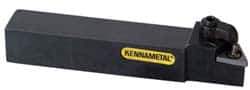 Kennametal - MTAN, Right Hand Cut, 3° Lead Angle, 25mm Shank Height x 25mm Shank Width, Negative Rake Indexable Turning Toolholder - 150mm OAL, TN..1604.. Insert Compatibility, Series Kenloc - Eagle Tool & Supply