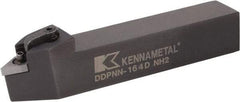 Kennametal - MDPN, Neutral Cut, 0° Lead Angle, 1-1/4" Shank Height x 1-1/4" Shank Width, Negative Rake Indexable Turning Toolholder - 6" OAL, DN..54. Insert Compatibility, Series Kenloc - Eagle Tool & Supply