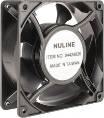 Value Collection - 115 Volts, AC, 105 CFM, Square Tube Axial Fan - 0.25 Amp Rating, 2,600 to 3,100 RPM, 4.7" High x 4.7" Wide x 1-1/2" Deep - Eagle Tool & Supply