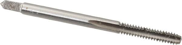 Interstate - #6-32 UNC, 3 Flute, Bottoming, Plug & Taper, Bright Finish, High Speed Steel Tap Set - Eagle Tool & Supply