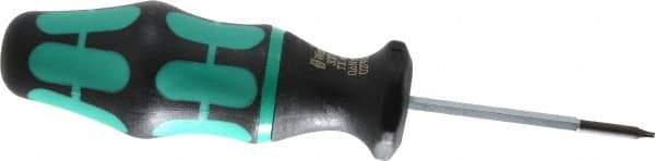 Wera - 1 Piece, 0.6 Max N/m, Torx Preset Torque Limiting Screwdriver - 7-1/2" OAL - Eagle Tool & Supply