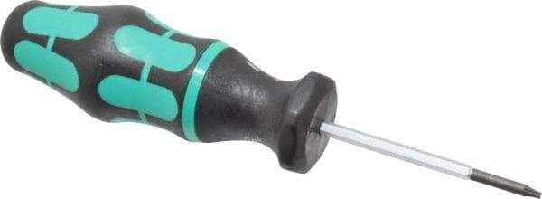 Wera - 1 Piece, 0.9 Max N/m, Torx Preset Torque Limiting Screwdriver - 7-1/2" OAL - Eagle Tool & Supply