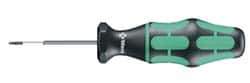 Wera - 1 Piece, 0.6 Max N/m, TorxPlus Preset Torque Limiting Screwdriver - 7-1/2" OAL - Eagle Tool & Supply