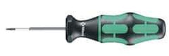 Wera - 1 Piece, 0.6 Max N/m, TorxPlus Preset Torque Limiting Screwdriver - 7-1/2" OAL - Eagle Tool & Supply