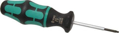 Wera - 1 Piece, 1.4 Max N/m, TorxPlus Preset Torque Limiting Screwdriver - 7-1/2" OAL - Eagle Tool & Supply