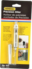 General - Spout, Precision-Needle Oiler - 2-1/4" Long Needle, Aluminum Body - Eagle Tool & Supply