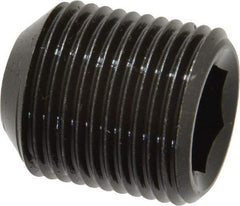 Value Collection - 7/8-14 UNF, 1" OAL, Cup Point Set Screw - Grade ASTM F912 Alloy Steel, 1/2" Key - Eagle Tool & Supply