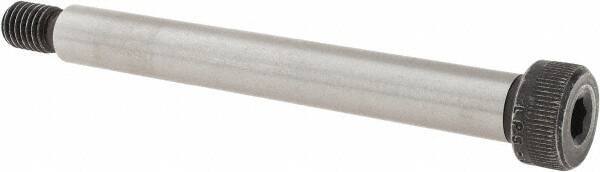 Value Collection - 12mm Shoulder Diam x 100mm Shoulder Length, M10x1.5 Metric Coarse, Hex Socket Shoulder Screw - 12.9 Alloy Steel, Uncoated, 8.78 to 90mm Head Height x 17.73 to 18mm Head Diam - Eagle Tool & Supply