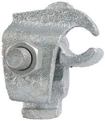 Cooper Crouse-Hinds - 1/2 Pipe, Iron, Electro Galvanized Conduit Clamp - Eagle Tool & Supply