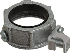 Cooper Crouse-Hinds - 1-1/4" Trade, Malleable Iron Threaded Rigid/Intermediate (IMC) Conduit Bushing - Partially Insulated - Eagle Tool & Supply